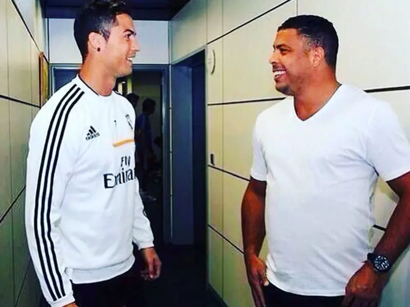 Ronaldo De Lima và CR7 vẫn luôn dành sự tôn trọng khi nhắc về nhau